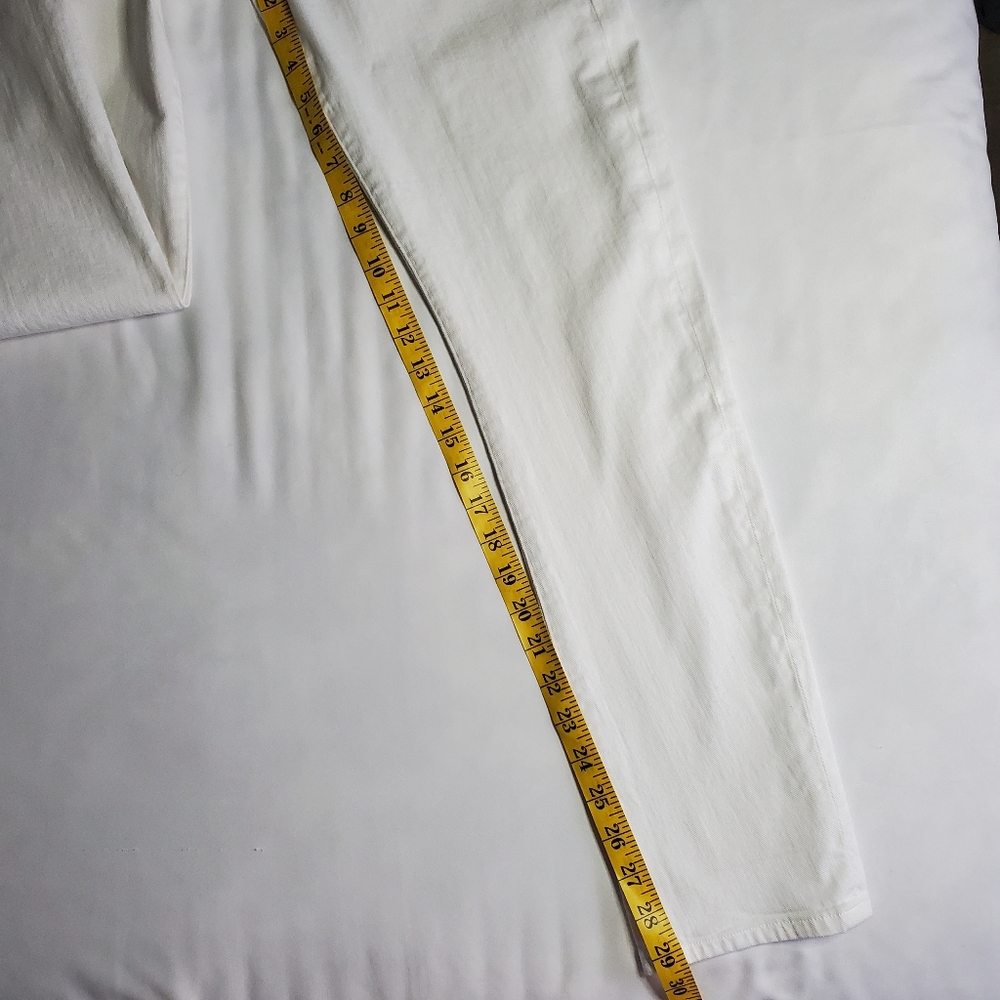 Citizens of Humanity Arielle midrise slim white jeans 29 - Picture 16 of 16